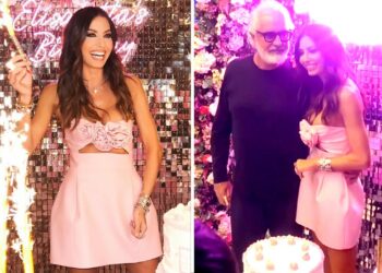 Elisabetta Gregoraci festeggia alla grande i 43 anni