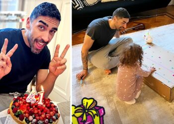 La sorpresa di Giorgia Palmas per i 41 anni di Filippo Magnini