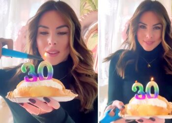 Micol Olivieri ha festeggiato 30 anni