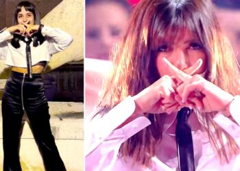 Jolanda Renga si traveste da sua madre Ambra Angiolini