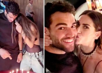 Melissa Satta festeggia il compleanno con Matteo Berrettini