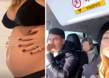 ''Stanotte mi è esplosa la pancia'': Sophie Codegoni mostra le forme premaman lievitate a quasi il settimo mese