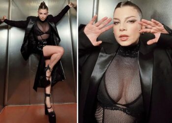 Emma Marrone sensuale alle sfilate milanesi: sul red carpet mette in primo piano il décolleté