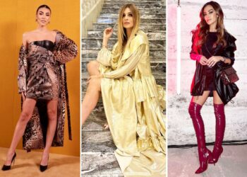 Canalis, Satta, De Lellis: tutte in prima fila alle sfilate di Milano 2023