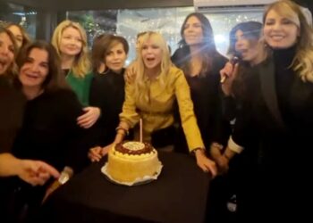 Il compleanno vip di Matilde Brandi