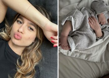 Cristina Marino si fa vedere per la prima volta dopo il parto: foto a 8 giorni dalla nascita del figlio