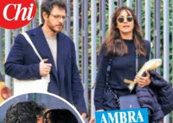 Ambra Angiolini esce allo scoperto con Andrea Bosca