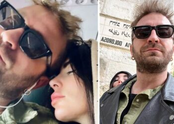 Bianca Atzei e Stefano Corti in vacanza a Tel Aviv