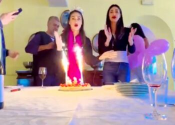 Cecilia Rodriguez festeggia 33 anni in famiglia