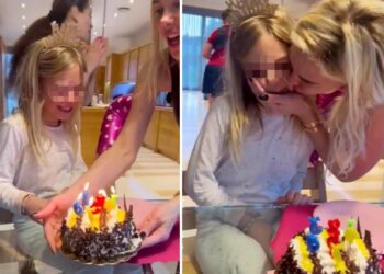 Totti e la Blasi fanno gli auguri alla figlia Isabel