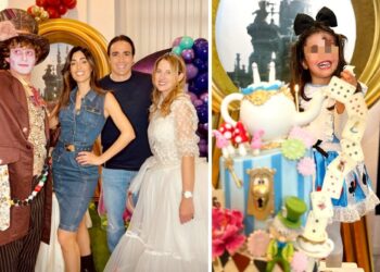 Il party per i 4 anni della figlia di Federica Nargi e Alessandro Matri