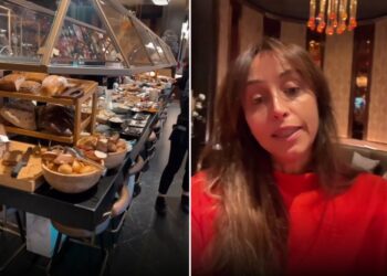 Benedetta Parodi mostra il buffet pazzesco per la colazione in Germania