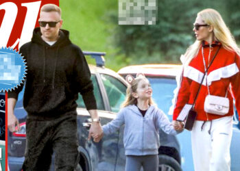 Ilary Blasi passeggia col nuovo fidanzato e la figlia Isabel: Bastian è ormai parte della famiglia, foto