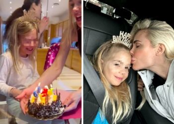 La figlia Isabel compie 7 anni, Ilary Blasi la sveglia con una torta: guarda