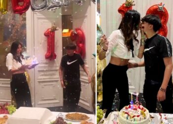 Elisabetta Gregoraci organizza una super festa per i 13 anni del figlio Nathan Falco Briatore: le foto