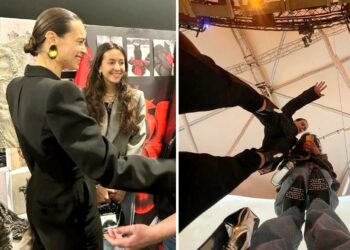 Kasia Smutniak e la figlia Sophie Taricone insieme e fashion alle sfilate di Parigi: foto