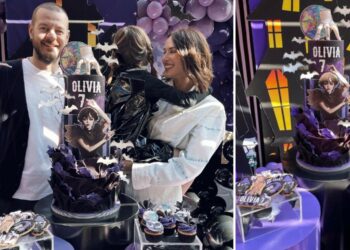 Alessandro Cattelan festeggia i 7 anni della figlia Olivia