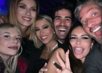 Il party del GF Vip a Roma con tutte le coppie nate nel reality
