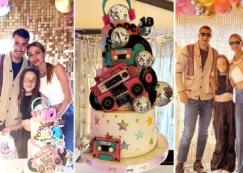 Sabrina Ghio festeggia i 10 anni della figlia Penelope