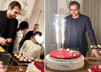 Tomaso Trussardi festeggia 40 anni con Michelle Hunziker