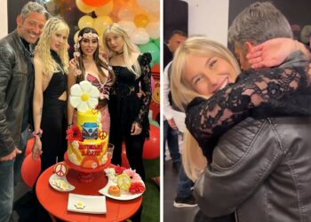 Mega festa per i fidanzatini Edoardo Tavassi e Micol Incorvaia dopo l'uscita dal GF Vip: le foto