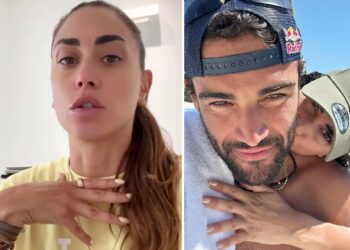 ''Non voglio che mio figlio cresca in questo odio'': Melissa Satta sbotta dopo le accuse per le sconfitte del fidanzato Matteo Berrettini