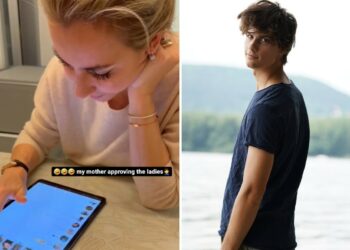 La moglie di Rocco Siffredi aiuta il figlio a scegliere su Tinder le ragazze con cui uscire: guarda