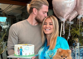 Diletta Leotta e Loris Karius festeggiano Pasqua in Sicilia e svelano di che colore sarà il fiocco: foto