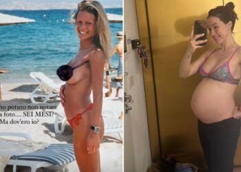 Aurora Ramazzotti e Michelle Hunziker: i pancioni a confronto