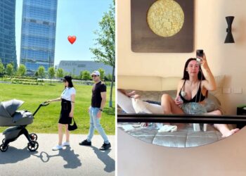 Aurora Ramazzotti e Goffredo Cerza: genitori felici a Milano