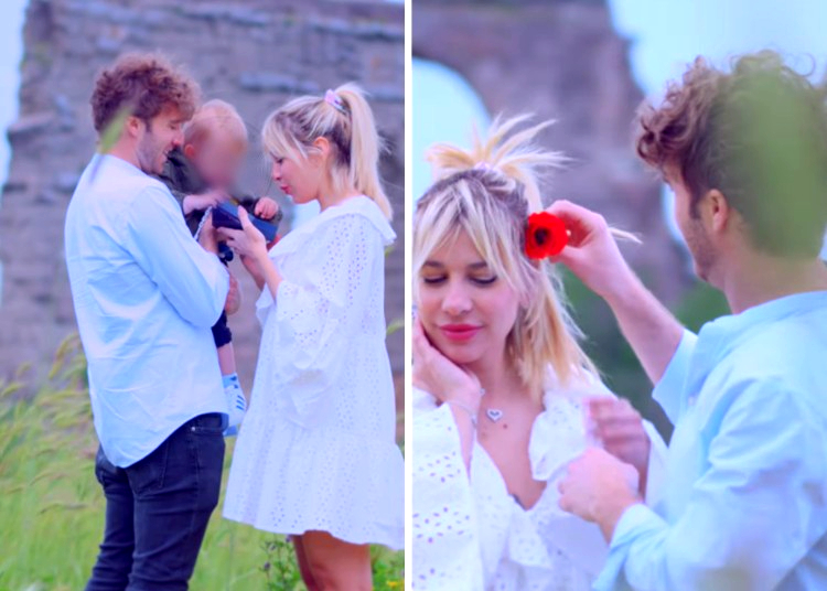 Clizia Incorvaia e il primo regalo per la festa della mamma del figlio Gabriele