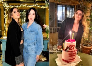 Sara Daniele festeggia 27 anni a Milano