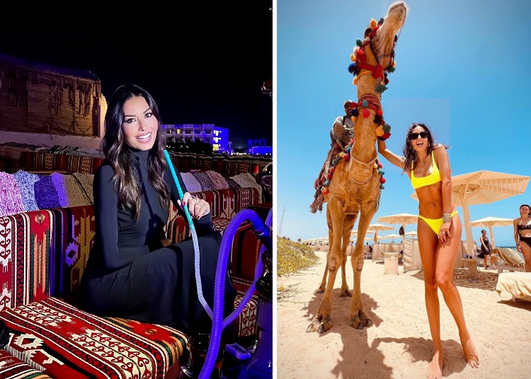 Elisabetta Gregoraci vola in Egitto per 24 ore