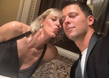 Federica Pellegrini festeggia i 41 anni del marito Matteo Giunta