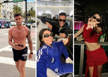 Giulia Salemi e Pierpaolo Pretelli volano a Miami dal figlio di lui