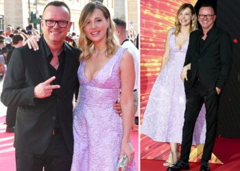 Primo red carpet in coppia per Gigi D'Alessio e Denise Esposito
