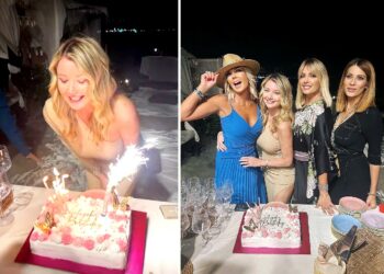 Angela Melillo festeggia 56 anni a Fregene con le amiche