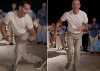 Il marito di Alena Seredova ballerino scatenato