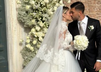 Chiara Nasti e Mattia Zaccagni si sono sposati a Roma