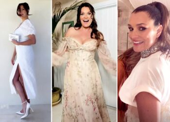 Alena Seredova ha cambiato 4 look da sposa diversi in poche ore per il suo matrimonio in Sicilia: guarda