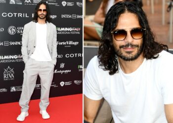 Marco Bocci e i capelli sempre più lunghi: guarda il nuovo look selvaggio dell’attore