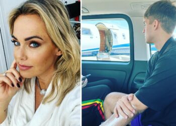 Anche dopo la separazione da Bonolis, Sonia Bruganelli continua a usare aerei privati: foto