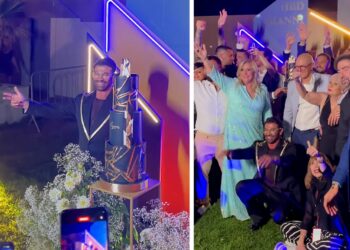 Gianni Sperti festeggia 50 anni con una mega festa a Napoli con Tina Cipollari e altri volti tv: guarda