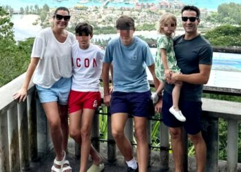 Alena Seredova in luna di miele con tutta la famiglia