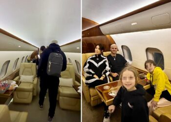 Wanda Nara torna dall'Argentina col jet privato super lusso