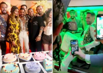 Il party per l'apertura del nuovo salone di Federico Fashion Style a Roma