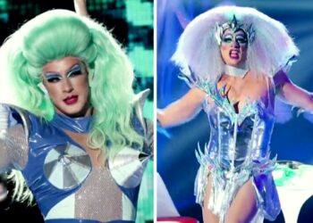 Anche Andreas Muller e Simone Montedoro diventano Drag Queen in tv: le immagini