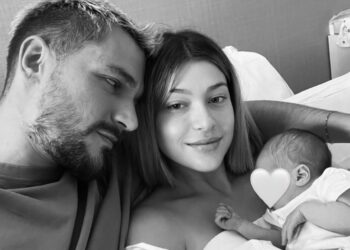 Natalia Paragoni e Andrea Zelletta tornati a casa con la figlia Ginevra: ecco come stanno andando i primi giorni a tre