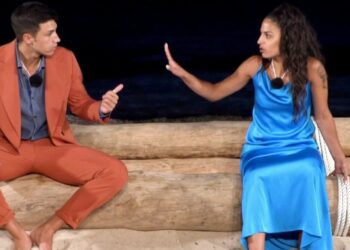 ''Ingrata, superficiale e immatura'', tra Mirko e Perla volano gli stracci a Temptation Island, lui va via con la tentatrice