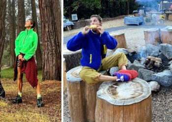 Elisabetta Canalis e il fidanzato Georgian esplorano lo Yosemite National Park
